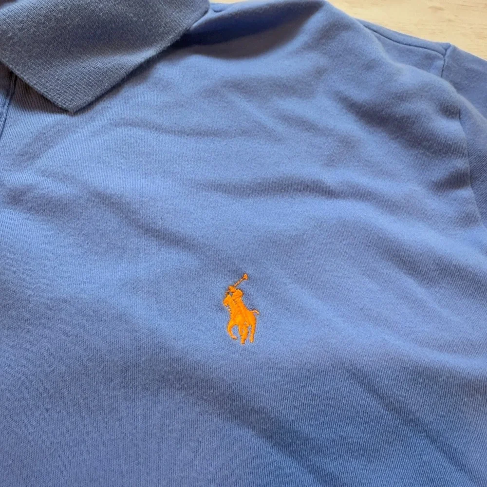 Polo Ralph Lauren‎ Short Sleeve 100% Cotton Blue Polo Shirt Men's Size XL